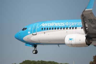 Nueve heridos por turbulencias en un vuelo de Aerolíneas Argentinas