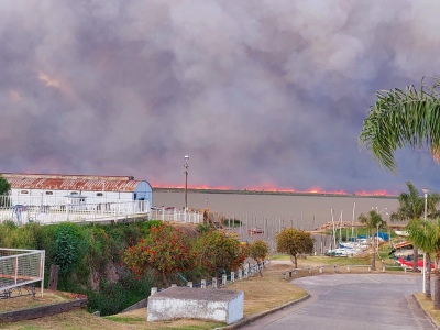 El humo del Delta llegó a Buenos Aires: fotos y videos