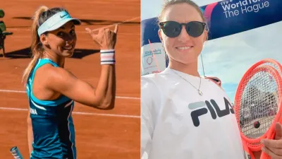 Nadia Podoroska presentó a su novia, una compañera del equipo argentino de tenis