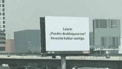 Los insólitos carteles de disculpas en México