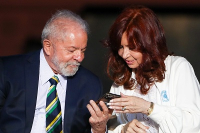 Lula bancó a Cristina: "CFK 2023"