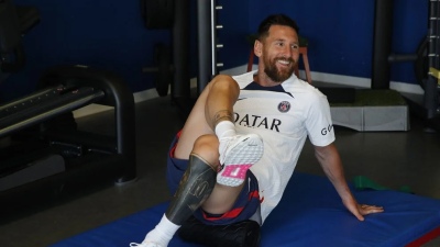 Messi volvió a las prácticas con el PSG: ¿Juega el domingo?
