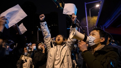 China: siguen las históricas protestas contra el 'Covid Cero'