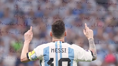 La emocionante carta de la primera maestra de Messi: “Antes de morirme me gustaría abrazarte”