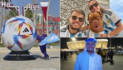 Increíble historia de un argentino en Qatar: se casaba el día de la final