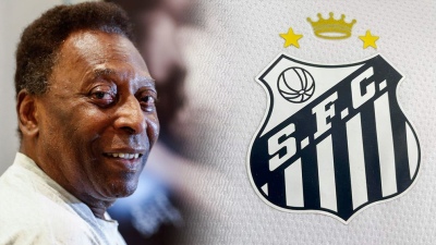 Santos sumará una corona en su escudo en homenaje a Pelé