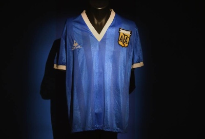 La camiseta que usó Maradona en México ‘86 marcó un récord internacional