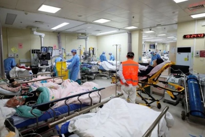 Colapso en hospitales de China por COVID