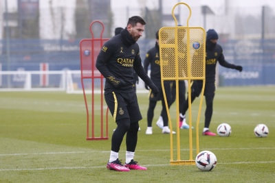 Messi volvió al PSG y jugará este finde
