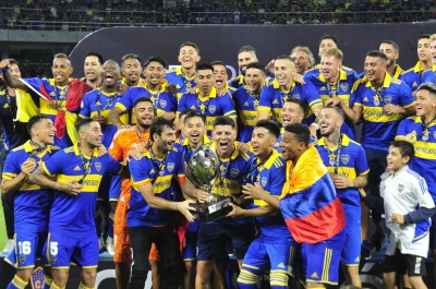 Boca campeón de la Supercopa Argentina 2022