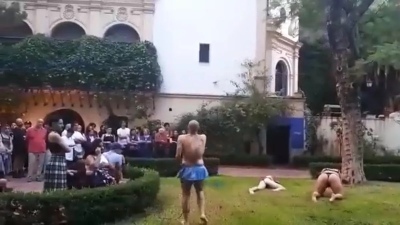 Polémica por una performance sexual en el Museo Fernández Blanco