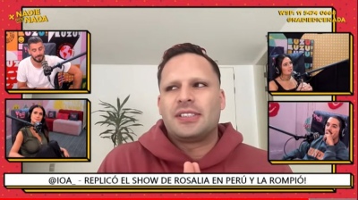 NDN habló con el youtuber que recreó el show de Rosalía!