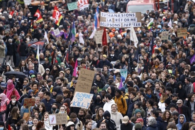 Francia: nuevas protestas en contra de la reforma jubilatoria