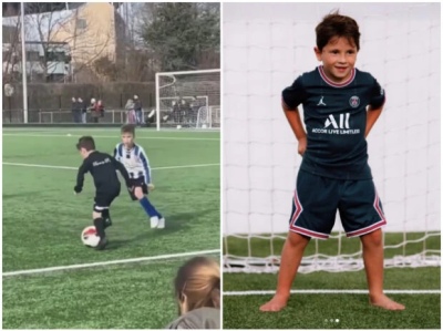 Pensaron que era Mateo Messi el del video viral, pero no… ¿Quién es?
