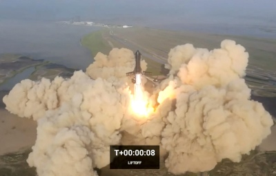 Explotó el cohete Starship a minutos de su despegue: el video