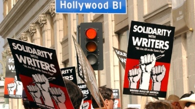 Los guionistas de Hollywood realizan la primera huelga en 15 años