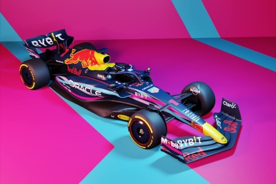 Una argentina diseñó el Red Bull para la próxima carrera