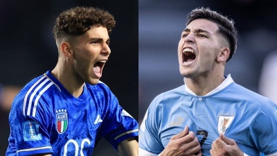 Uruguay e Italia se disputarán la Copa en el Estadio Diego Armando Maradona