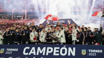 River festejó el título de la Liga Profesional