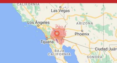 California sufrió un sismo de 5,1 grados