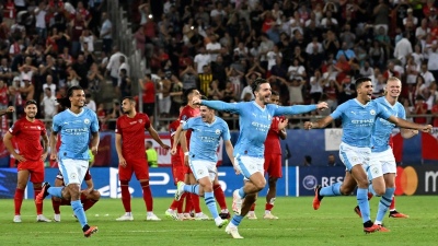 Supercopa de Europa: Manchester City le ganó al Sevilla por penales