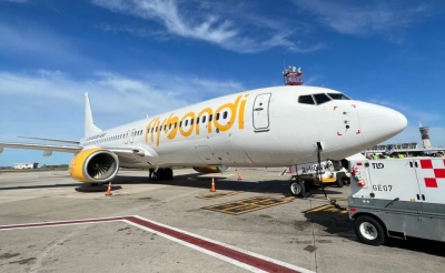 Flybondi suma un nuevo avión y continúa creciendo como la primera low cost del país
