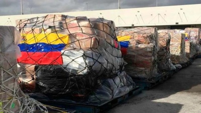 Venezuela envía 30 toneladas de ayuda humanitaria para los palestinos de Gaza