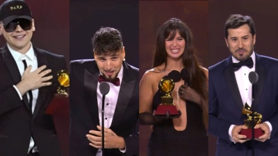 Los ganadores argentinos en los Latin Grammy 2023: Bizarrap, Nathy Peluso, Dante Spinetta y el Quinteto Ástor Piazzolla