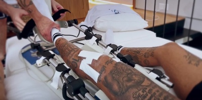 Video: La dolorosa recuperación de Neymar