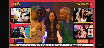 Nicki Nicole junto a Nacho Elizalde y Pauli Echeverria: Show agotado y le mandó un beso a Peso Pluma!