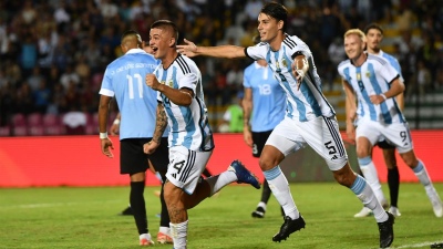 Argentina empató ante Uruguay en el Preolímpico Sub 23