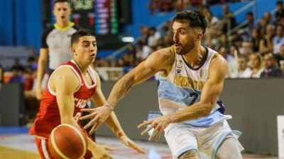 La selección argentina de básquet se enfrenta a Chile por la clasificación a la Americup