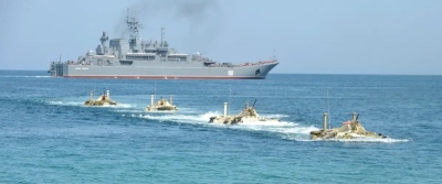 Ucrania destruyó un buque de guerra ruso