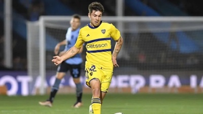 Lucas Blondel se lesionó en el partido de Boca contra San Lorenzo