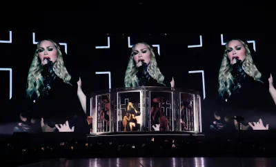 Madonna retó a fan por quedarse sentado en un show y estaba en silla de ruedas: el video