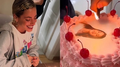 Tini Stoessel cumple 27 años y lo festeja con una torta muy particular