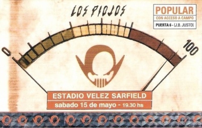 20 años del primer Vélez de Los Piojos: un hito del rock argentino