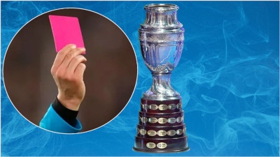 La Conmebol anunció la utilización de la tarjeta rosa en la Copa América
