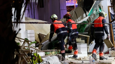 Mallorca: se derrumbó un restaurante y hay al menos 4 muertos