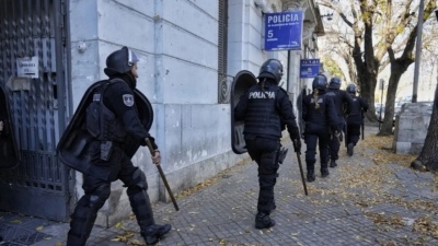 Rosario: once detenidos se fugan de una comisaría