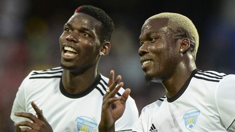 Paul Pogba y Mathias Pogba