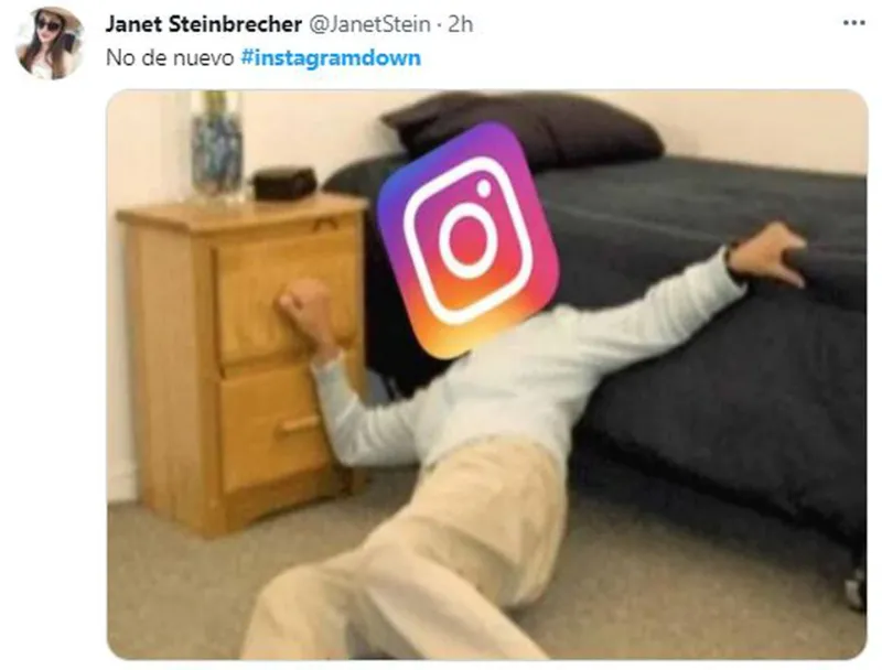Los memes que dejó la caída de Instagram