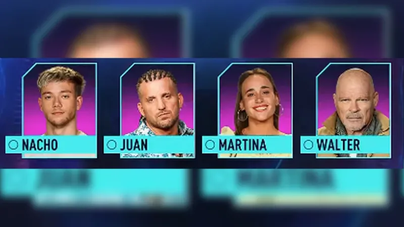 Quiénes son los nominados de Gran Hermano