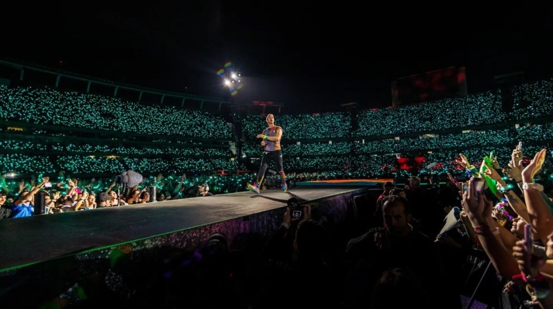 Coldplay la rompió en su primer River: mejores fotos y videos