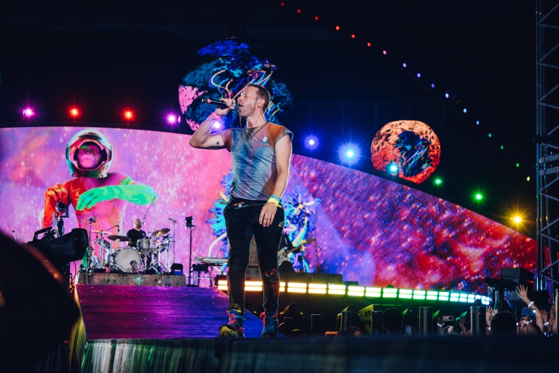 Coldplay la rompió en su primer River: mejores fotos y videos