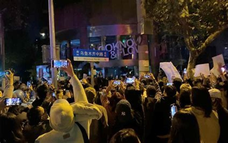 Protestas en China contra las medidas por Covid