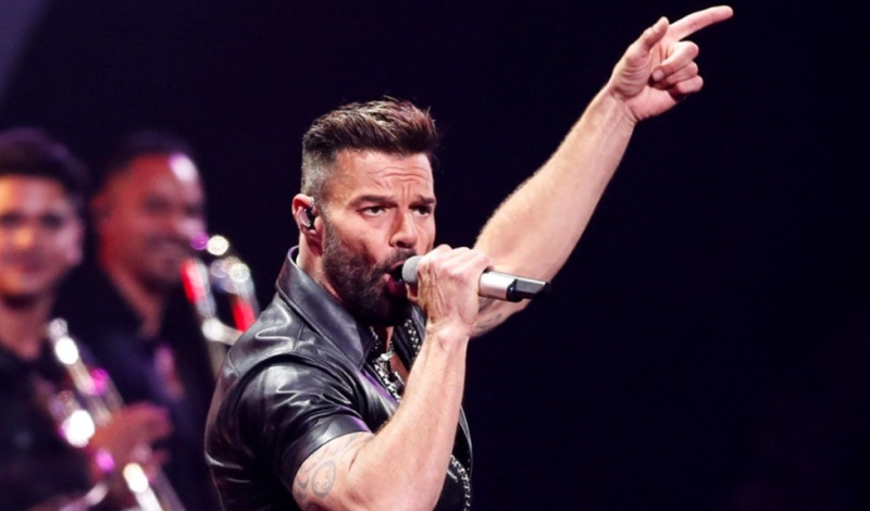 Ricky Martin llegó a la Argentina!