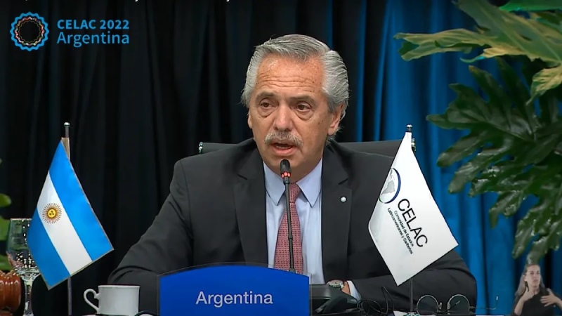 Alberto Fernández abrió la cumbre de la CELAC: “La democracia está en riesgo”