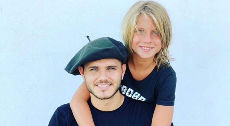 El emotivo mensaje de Mauro Icardi al hijo mayor de Wanda Nara