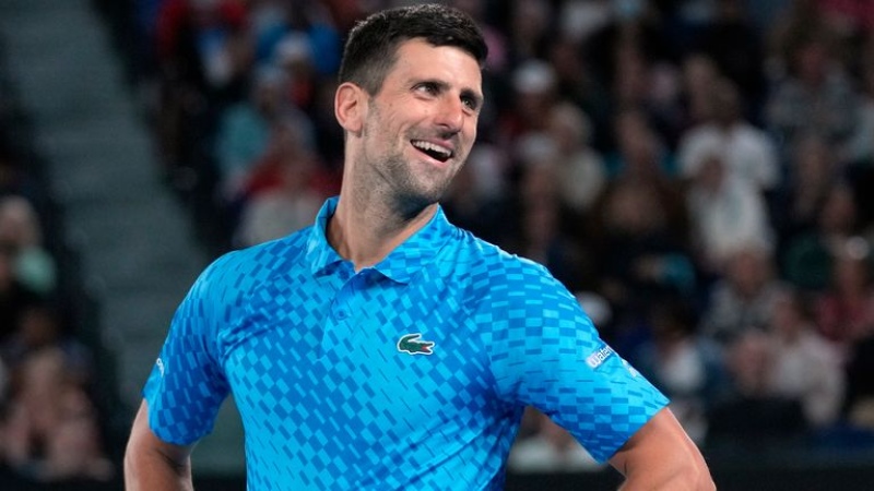 Australian Open: Djokovic avanzó de ronda y es candidato al título